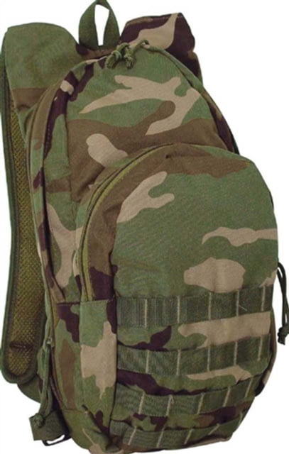 Voodoo Tactical MSP-3 Expandable Hydration Packs w/ Universal Straps Woodland Camo - Voodoo Tactical
