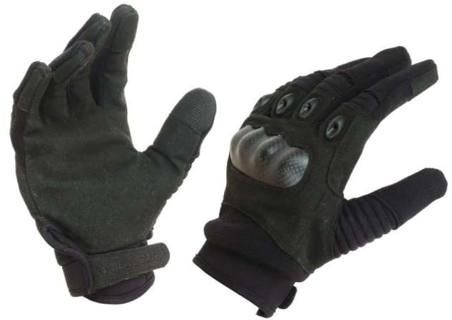 Voodoo Tactical Phantom 2 Hard Knuckle Gloves - Men's Black Small - Voodoo Tactical