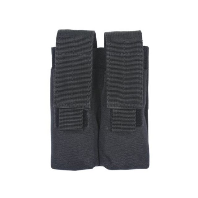 Voodoo Tactical Pistol Mag Pouch Double Black - Voodoo Tactical