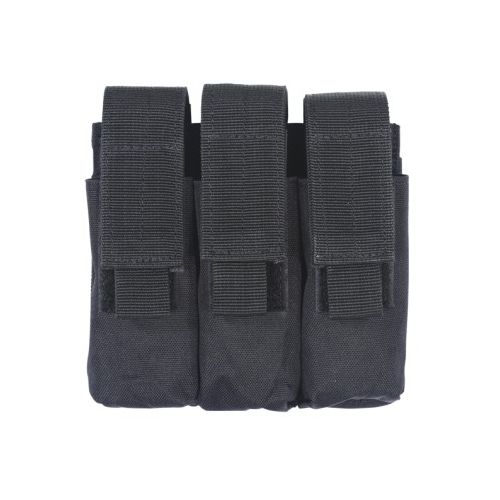 Voodoo Tactical Pistol Mag Pouch Triple Black - Voodoo Tactical