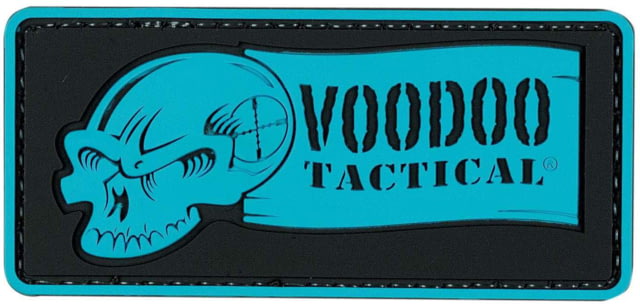 Voodoo Tactical Ribbon Logo Patch Turquoise - Voodoo Tactical