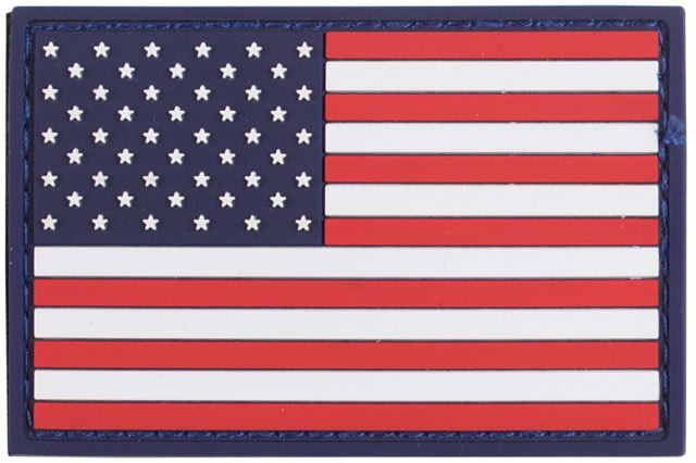 Voodoo Tactical Rubber Patch First Aid Symbol Red/White/Blue - Voodoo Tactical