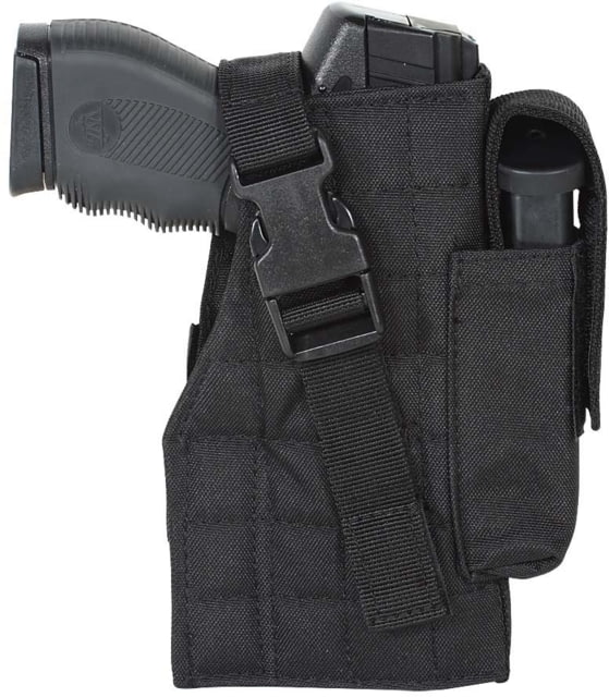 Voodoo Tactical Molle Holster Right Hand Black - Voodoo Tactical