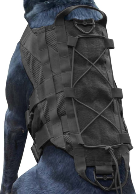 Voodoo Tactical Tracking And Field K9 Harness Black - Voodoo Tactical