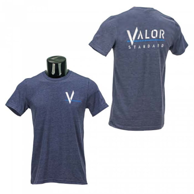 Voodoo Tactical Valor Standard Crew Neck T-Shirt - Men's Blue Extra Large