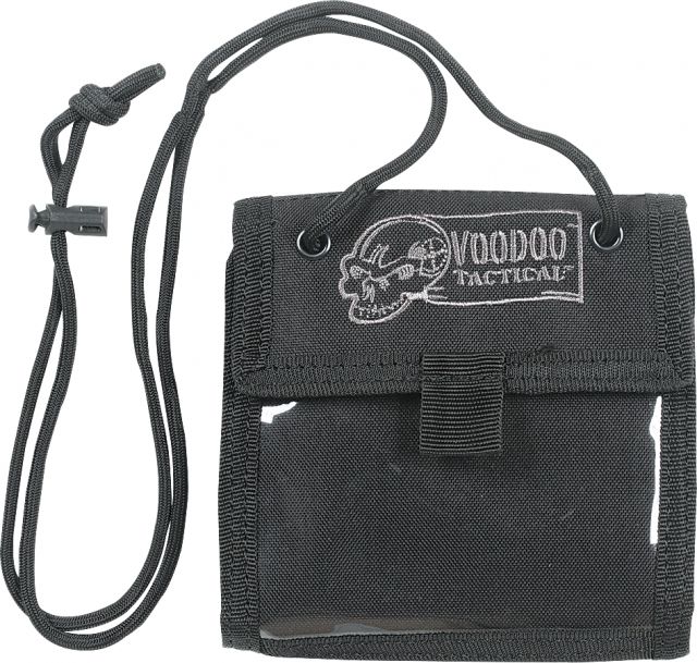Voodoo Tactical Neck Pouch Black
