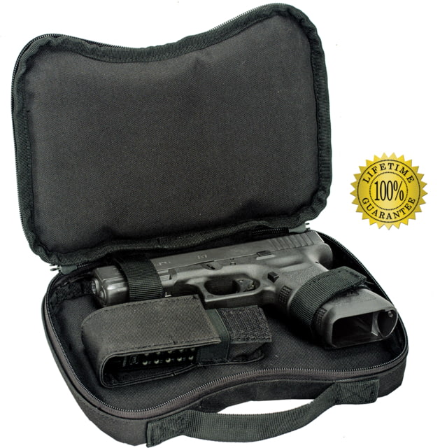 Voodoo Tactical Pistol Case Glock Style Black - Voodoo Tactical