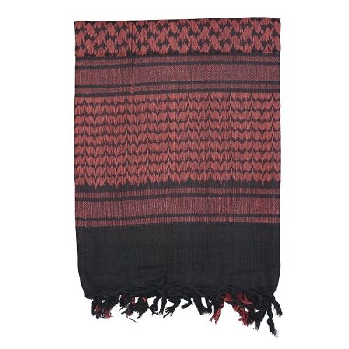 Voodoo Tactical Woven Coalition Desert Scarves Black/Red