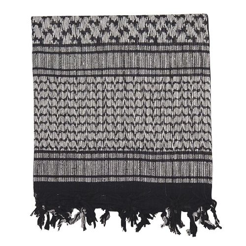 Voodoo Tactical Woven Coalition Desert Scarves Black/White
