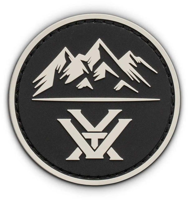 Vortex 3 Peaks Patch, Black, 121-50-BLK