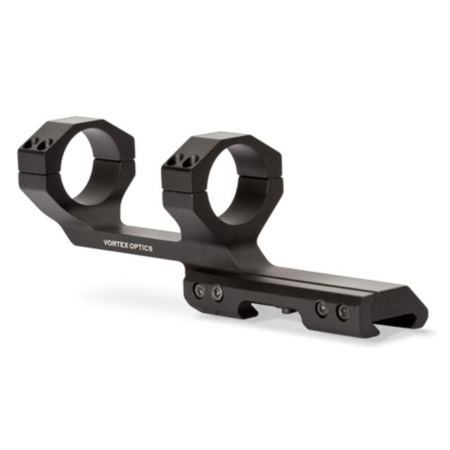 Vortex Sport Cantilever 30mm Rifle Scope Ring Mount, 3in Offset, Matte Aluminum, Black, Medium, CM-203