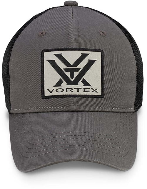 Vortex Core Logo Patch Cap - Men's Pewter OSFM