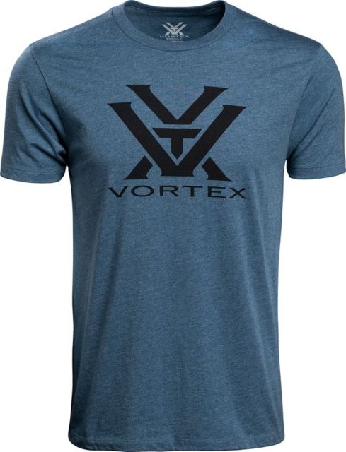 Men's Vortex Core Logo T-Shirt - Steel Blue