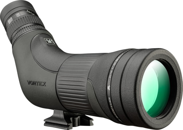 Vortex Crossfire HD 12-36x50 Spotting Scope, Angled, Green, CF-50A