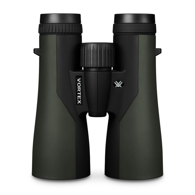 Vortex Crossfire HD 12x50mm Roof Prism Binoculars, ArmorTek, Green, Full-Size, CF-4314