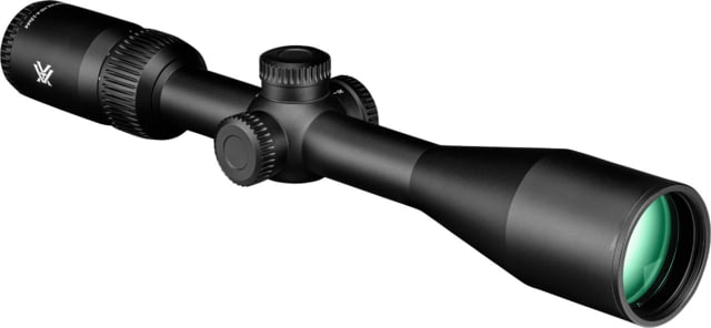 Vortex Crossfire HD 4-12x44mm 1in Tube Rifle Scope Second Focal Plane WideRange Plex MOA Reticle Black