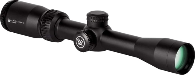 Vortex Crossfire II 2-7x32mm Rifle Scope, 1in Tube, Second Focal Plane, Black, Anodized, Non-Illuminated Dead-Hold BDC Reticle, MOA Adjustment, CF2-31003