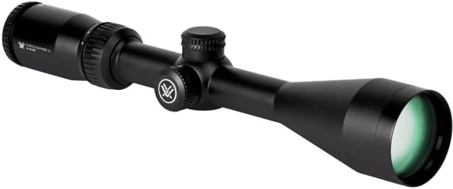 Vortex Crossfire II 3-9x50mm Rifle Scope, 1in Tube, Second Focal Plane, Black, Hard Anodized, Non-Illuminated Dead-Hold BDC Reticle, MOA Adjustment, CF2-31011