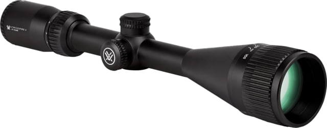 Vortex Crossfire II AO 4-12x50mm Rifle Scope, 1in Tube, Second Focal Plane, Black, Hard Anodized, Non-Illuminated Dead-Hold BDC Reticle, MOA Adjustment, CF2-31023