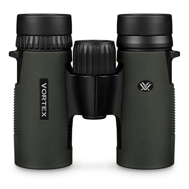 Vortex Diamondback HD 10x32mm Roof Prism Binoculars, ArmorTek, Green, Mid-Size, DB-213