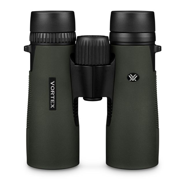 Vortex Diamondback HD 8x42mm Roof Prism Binoculars, ArmorTek, Green, Full-Size, DB-214