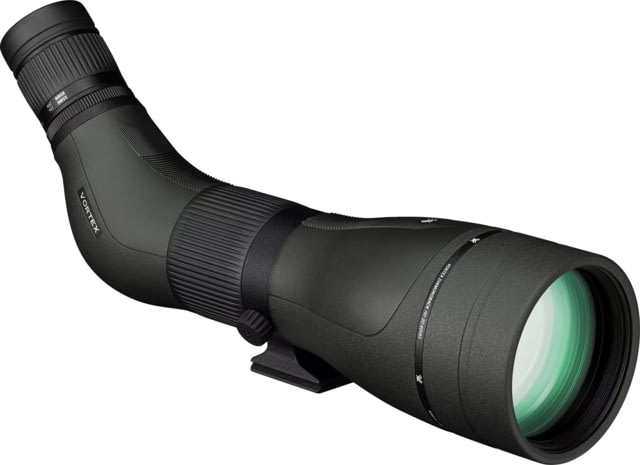 Vortex Diamondback HD Spotting Scope, 20-60x85mm, Angled, Green, 18 x 8.28 x 5.5, Full-Size, DS-85A