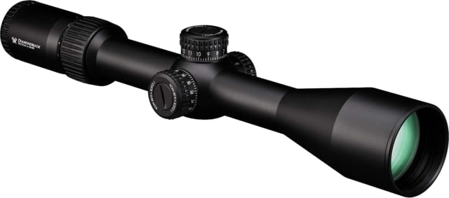 Vortex Diamondback Tactical 6-24x50mm Rifle Scope, 30mm Tube, First Focal Plane, Black, Hard Anodized, Non-Illuminated EBR-2C MOA Reticle, MOA Adjustment, DBK-10028