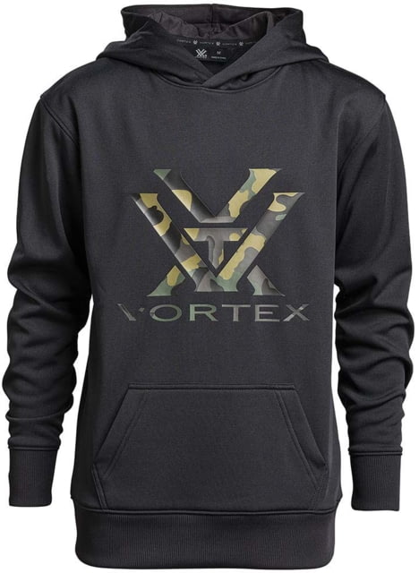 Vortex KD Performance Hoodie Black Camo - Stylish & Functional
