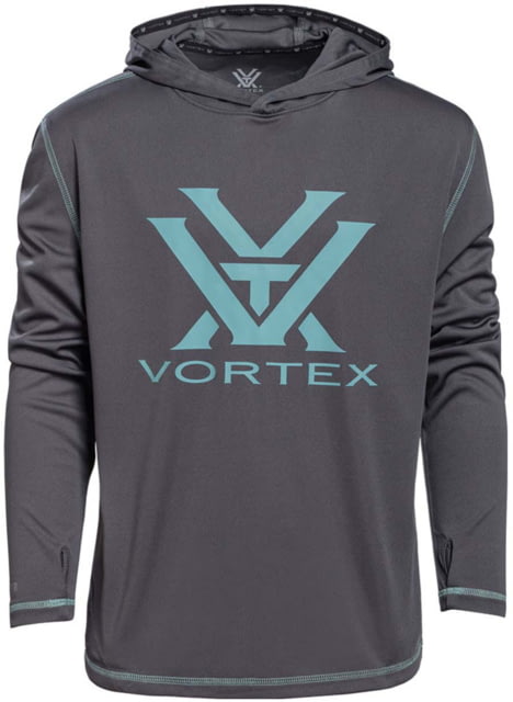 Vortex KD Sun Slayer LS Hoodie - Men's Large Trellis