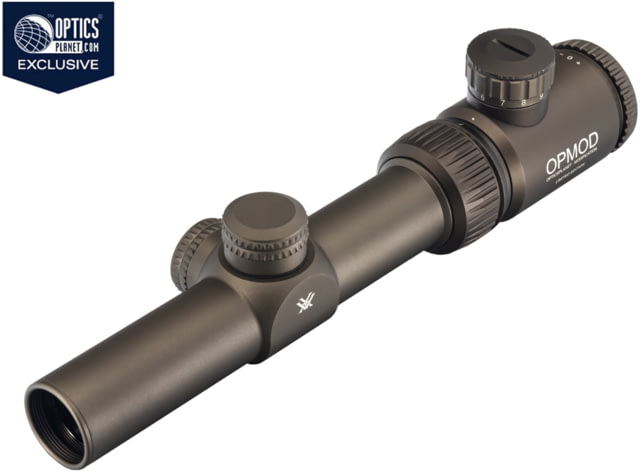 Vortex OPMOD Crossfire II Rifle Scope, 1-4x24mm, Second Focal Plane, V-Brite Reticle, FDE