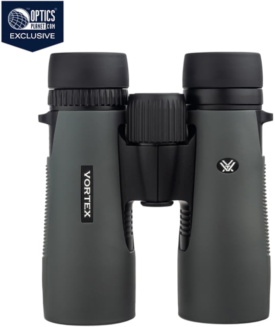 Vortex OPMOD Diamondback HD 10x42mm Roof Prism Binoculars, Wolf Gray