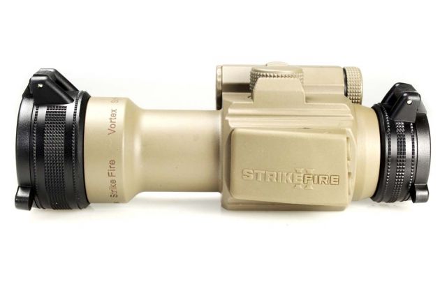 OP Exclusive - Vortex OPMOD StrikeFire II Red Dot with Cantilever AR-15 Mount 1x30mm 4MOA Red/Green Dot - Opmod