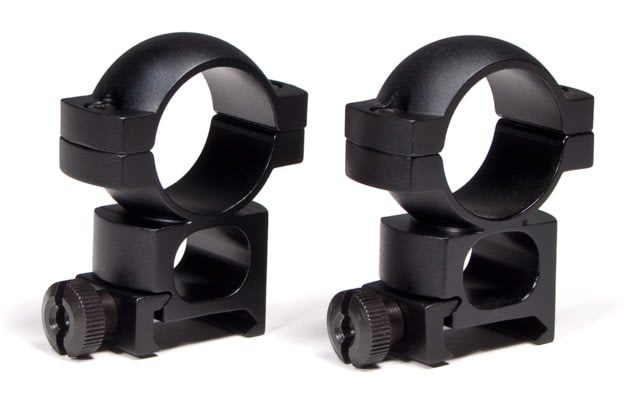 Vortex 1-inch Rifle Scope Rings, High, Picatinny/Weaver, Set of 2, Black, RING-H