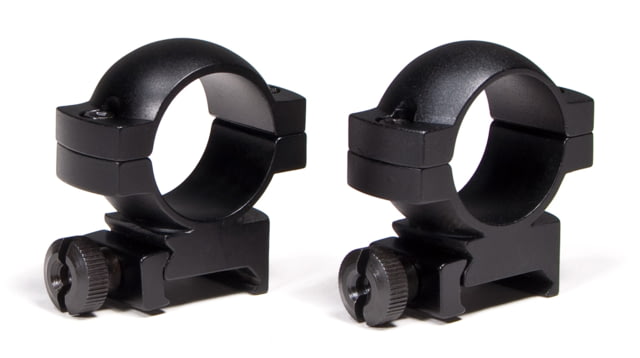 Vortex 30mm Rifle Scope Rings - Medium, Picatinny/Weaver Mount, Set of 2, Black, 30MRNG-M