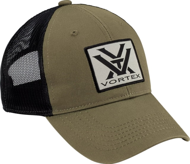 Vortex Men's Dark Khaki Patch Logo Cap