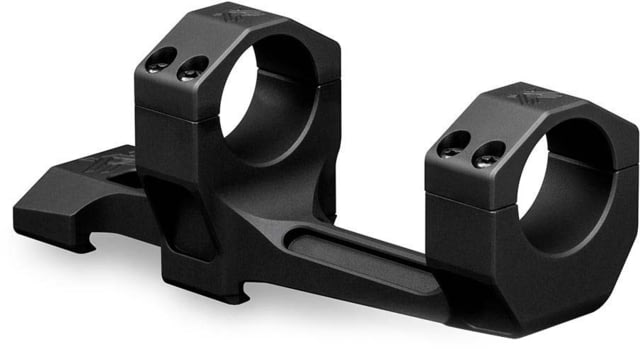 Vortex Precision Extended Cantilever 34mm mount with 0 MOA cant, Black, Medium, CM-534