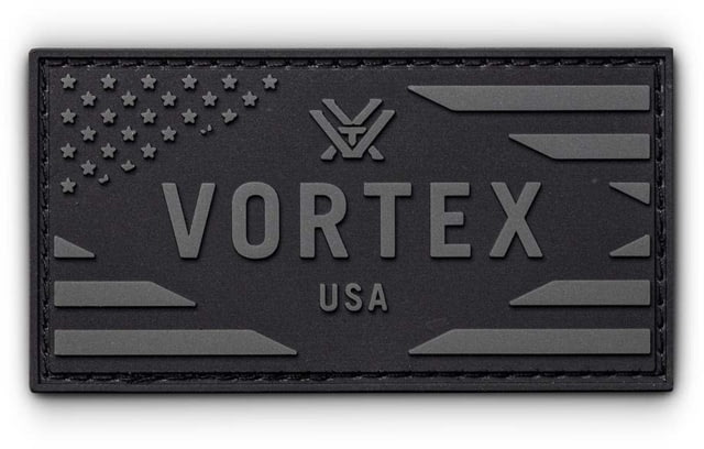 Vortex Rank and File Patch, Black, 222-66-BLK