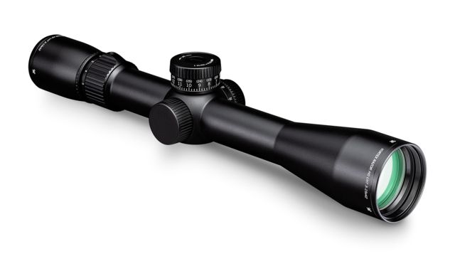 Vortex Razor HD LHT 3-15x42mm Rifle Scope, 30mm Tube, Second Focal Plane, Black, Matte Anodized, Red HSR-5i MOA Reticle, MOA Adjustment, RZR-31501