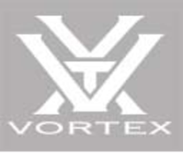 Vortex Small White Vinyl Decal - Durable & Weatherproof