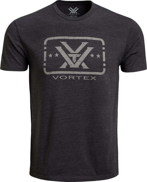 Vortex Trigger Press SS T-Shirt - Men's 4XL Charcoal Heather