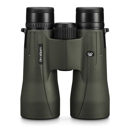 Vortex Viper HD 10x50 Roof Prism Binocular, 6.5x5.2in, Green, Full-Size, V202