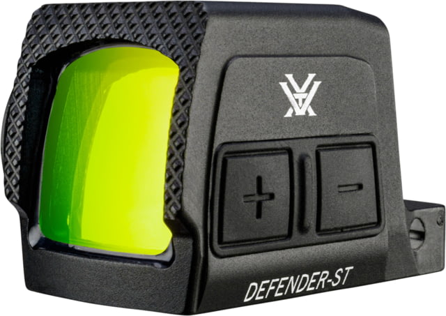Vortex Defender-ST 1x32mm Enclosed Solar Micro Reflex Red Dot Sight Green Black 1.82in 1.62 oz.