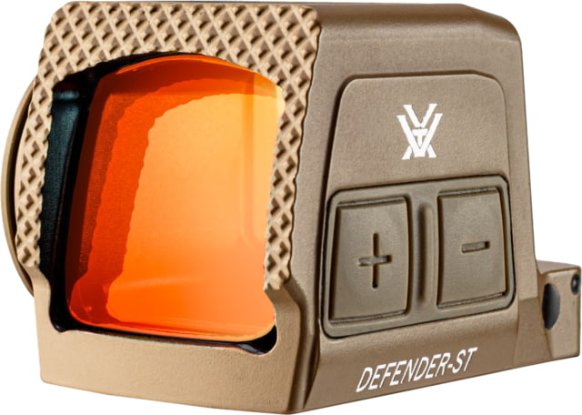 Vortex Defender-ST 1x32mm Enclosed Solar Micro Reflex Red Dot Sight Green Red Tan 1.82in 1.62 oz.