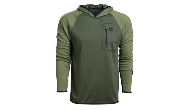 Vortex Weekend Rucker Hooded Long Sleeve - Men's Rifle Green L