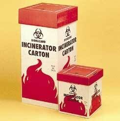 VWR Biohazard Incinerator Cartons  Floor Disposal Carton