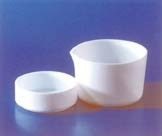 VWR Evaporating Dishes PTFE Flat-Form Dishes With Spout