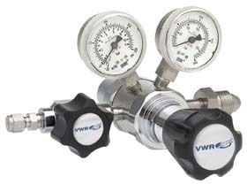 VWR High-Purity Two-Stage Gas Regulators Stainless Steel