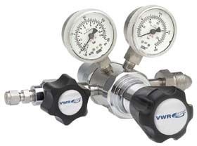 VWR High-Purity Two-Stage Gas Regulators, Stainless Steel 3300768