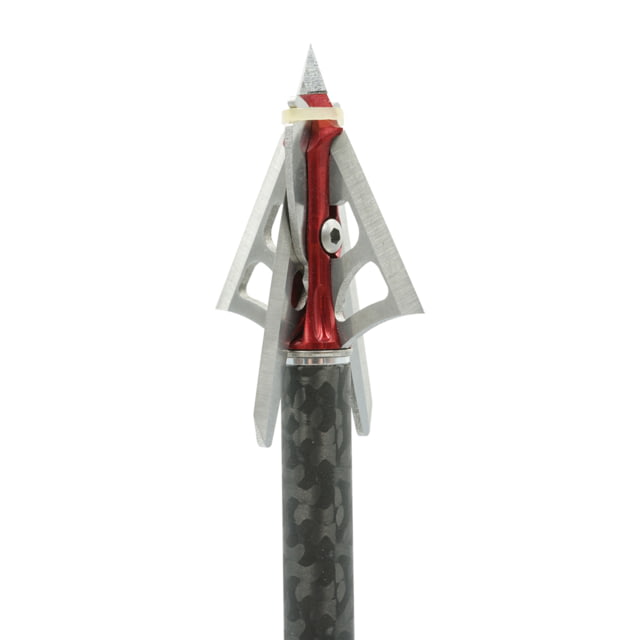 Wac Em Steel Slipcam Hybrid 4-Blade Broadhead w/ Slipcam w/ Free Strobing Fit Nock 100 grain