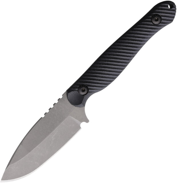 Wachtman Knife & Tool Eddy 2 Fixed Blade Black WCH - Wachtman Knife & Tool